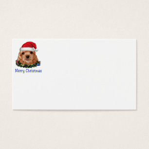 Cartes De Visite Cocker Spaniels