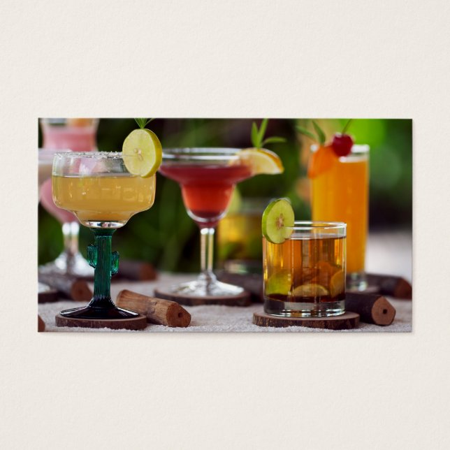 Cartes De Visite Cocktail (Devant)