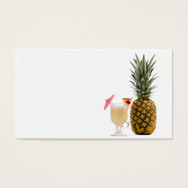 Cartes De Visite Cocktail de fruits (Devant)