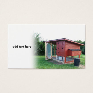 Cartes De Visite coco de poulet rouge