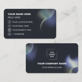 Cartes de visite code QR personnalisé Marque Conne