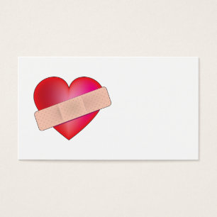 Cartes De Visite Coeur curatif
