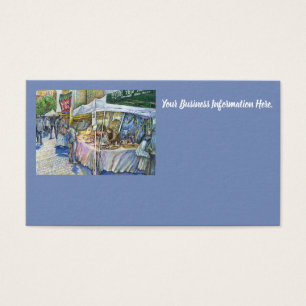 Cartes De Visite Coin de Flying Pig Farm et Wine a Bit.