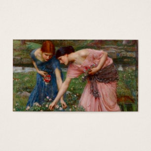 Cartes De Visite Collecte des fleurs