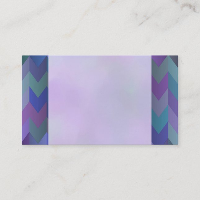 Cartes de visite colorés de conception (Devant)