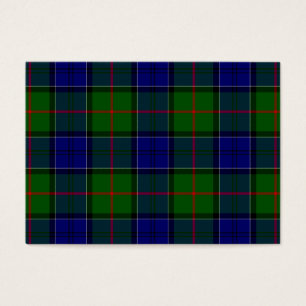Cartes De Visite Colquhoun tartan bleu vert plaid