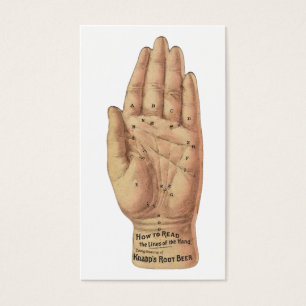 Cartes De Visite Comment lire des paumes
