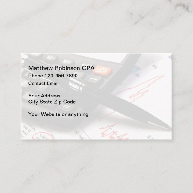 Cartes de visite comptable CPA Nouvelles (Devant)