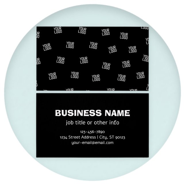 Cartes De Visite Conception aléatoire, logo ou image d'entreprise (Créateur téléchargé)