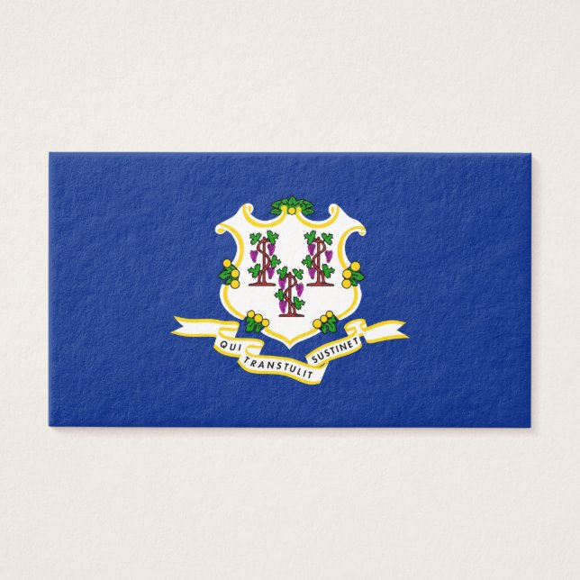 Cartes De Visite Conception de l'indicateur d'état Connecticut (Devant)