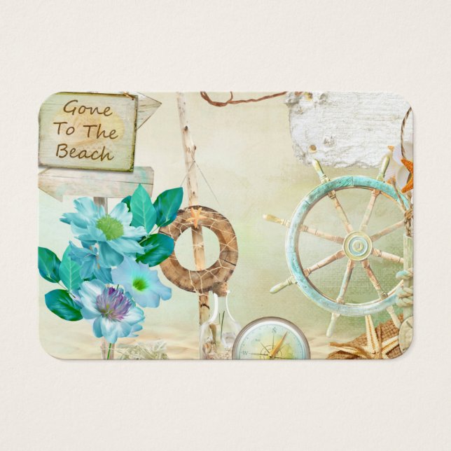 Cartes De Visite Conception de série nautique 2 (Devant)