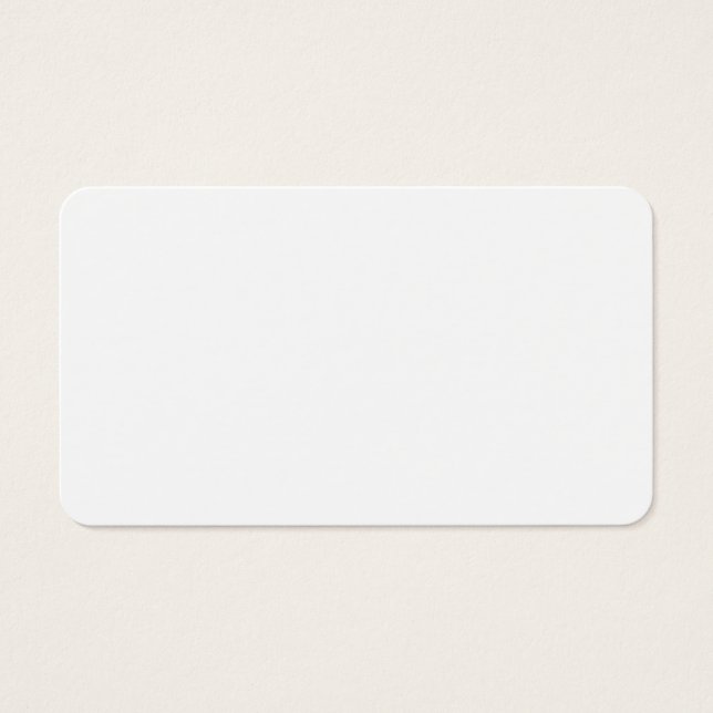 Cartes De Visite Conception simple blanche personnalisée Ajouter un (Devant)