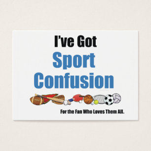 Cartes De Visite Confusion SUPÉRIEURE de sport