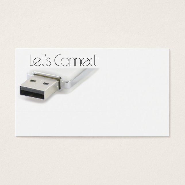 Cartes De Visite Connectons USB (Devant)
