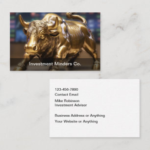 Cartes de visite Conseiller en Investissement Bour