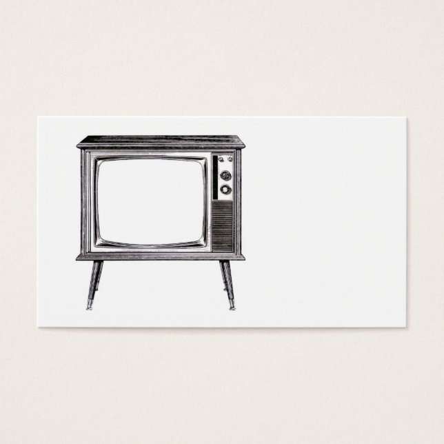 Cartes De Visite Console de télétélévision Retro Floor (Devant)