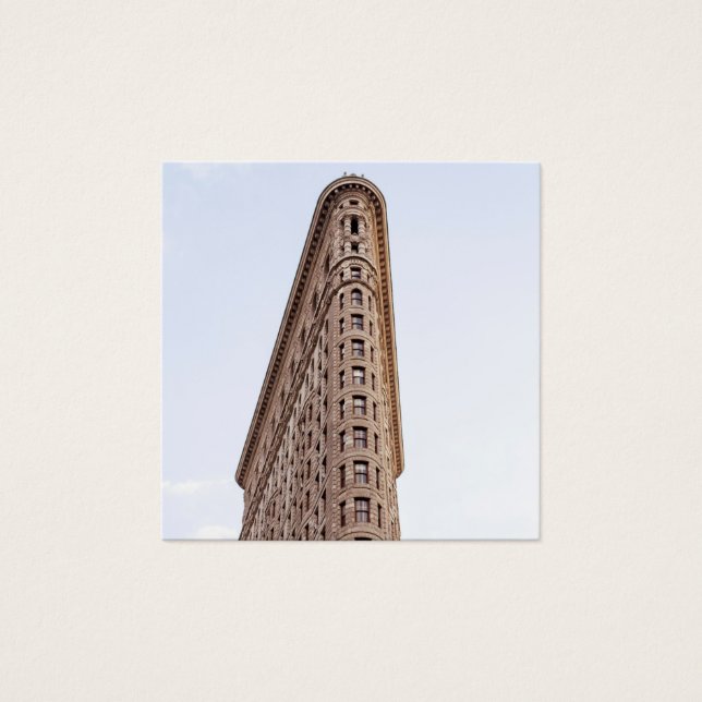 Cartes De Visite Construction de Flatiron (Devant)