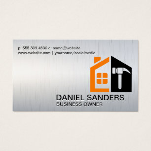 Cartes De Visite Construction de maison   Entrepreneur général