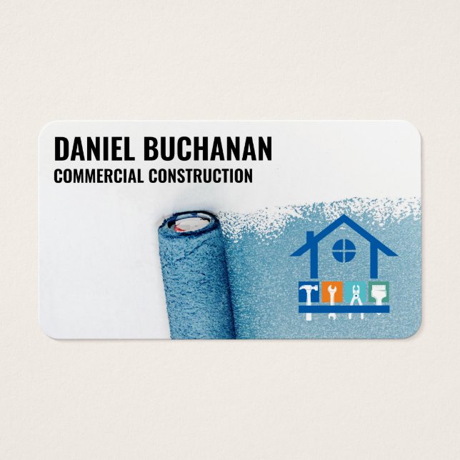 Cartes De Visite Construction Tools | Home Repair (Devant)