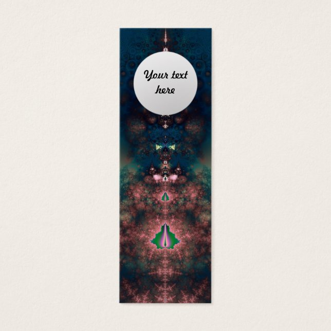 Cartes De Visite Conte de fée vert (Devant)