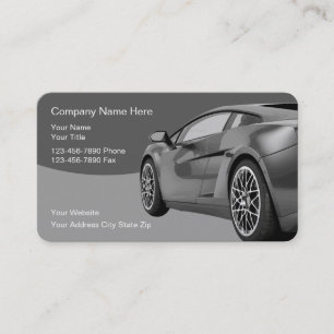 Cartes de visite Cool Car