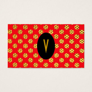 Cartes De Visite Cool Elegant Bride Red Parties scintillant / Maiso