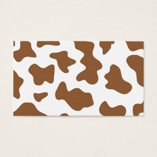 Cartes De Visite Copie Brown de vache