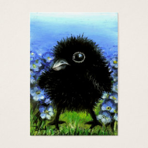 Cartes De Visite Copies du corbeau ACEO de bébé