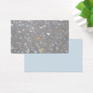 Cartes De Visite Coquilles marines en béton