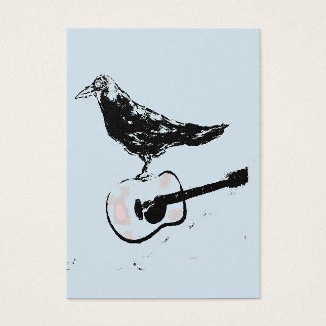 Cartes De Visite Corbeau (Devant)