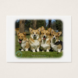 Cartes De Visite Corgi de Gallois (Pembroke)
