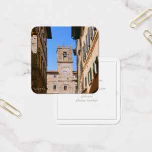 Cartes De Visite Cortona Toscane Italie