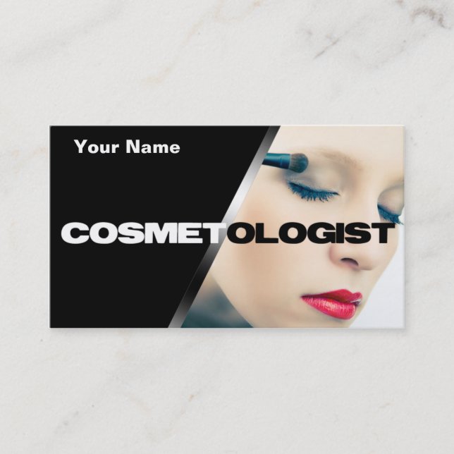 Cartes de visite cosmétologistes uniques (Devant)