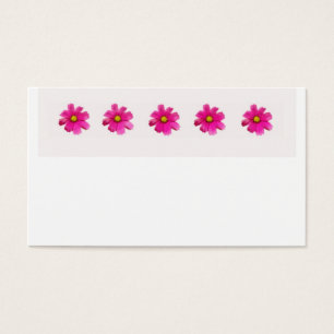Cartes De Visite Cosmo rose
