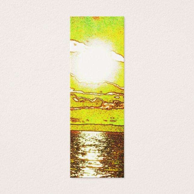 Cartes De Visite coucher de soleil (Devant)