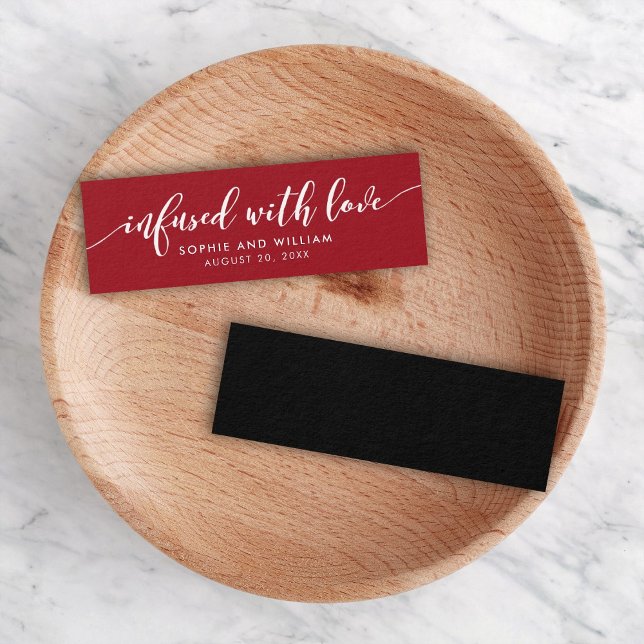 Cartes De Visite Couleur personnalisée Script de relaxation infusé  (Créateur téléchargé)