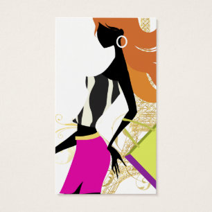 Cartes De Visite Couleur personnelle d'arrière - plan du client de