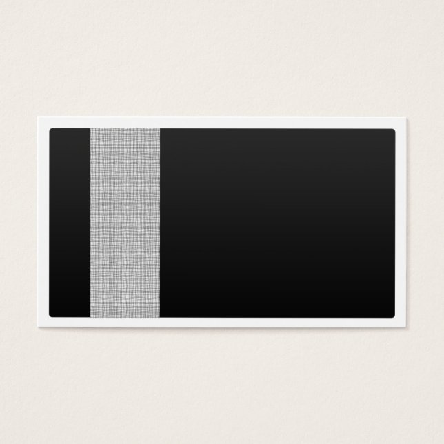 Cartes De Visite Couleur solide avec motif gris (Devant)