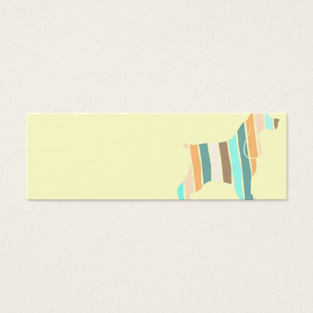 Cartes De Visite Couleurs automne Cocker Spaniel (Devant)