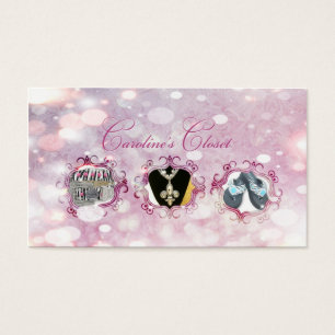 Cartes De Visite Coutume pour Caroline
