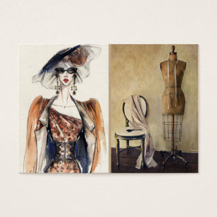 Cartes De Visite Couture / Faite à la main / Mode