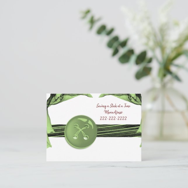 Cartes de Visite, Couturière, Confectionneuse (Debout devant)