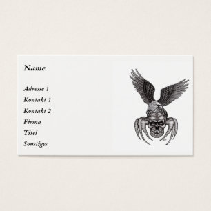Cartes De Visite Crâne à aigle