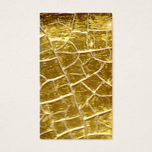 Cartes De Visite Craques en pierre d'or