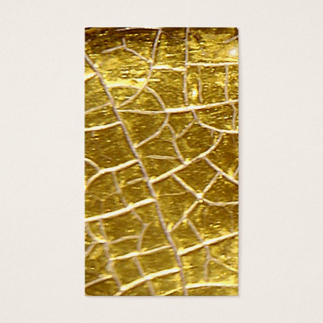 Cartes De Visite Craques en pierre d'or (Devant)