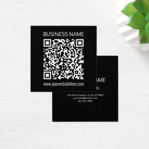 Cartes De Visite Créez un code QR instantanément avec l'URL de votr