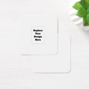 Cartes De Visite Créez votre propre blanc