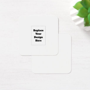 Cartes De Visite Créez votre propre blanc