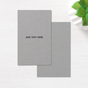 Cartes De Visite Créez votre propre blanc