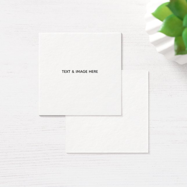 Cartes De Visite Créez votre propre blanc (Bureau)
